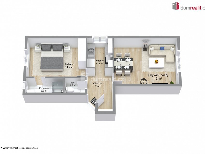 Prodej bytu 4+1 75 m^2 Zbrojnická, Karlovy Vary 
