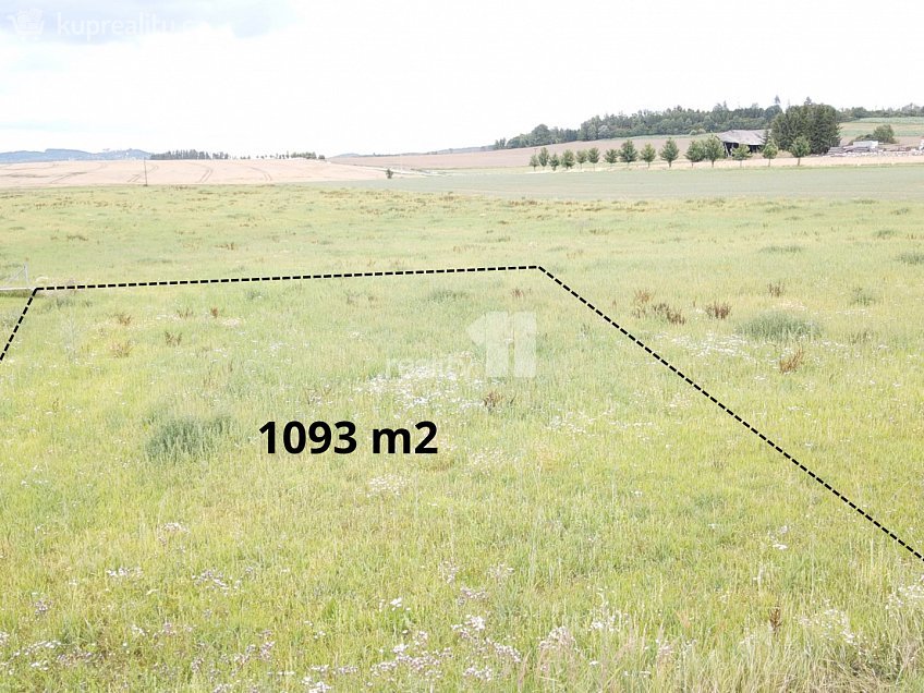 Prodej  stavebního pozemku 1093 m^2 Čejov, Čejov 