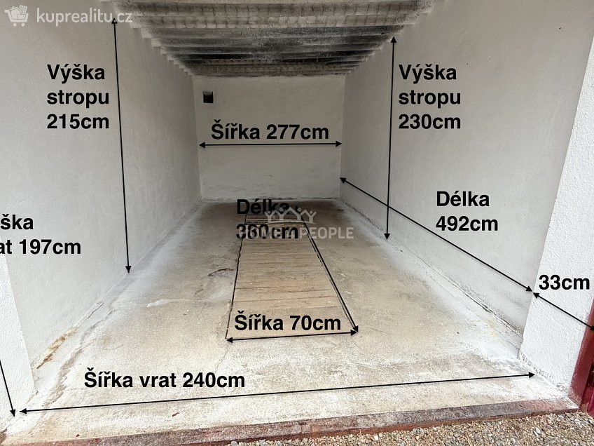 Prodej  garáže 18 m^2 Všechovická, Drásov 