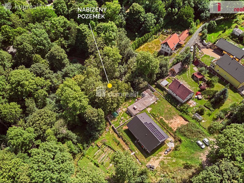 Prodej  stavebního pozemku 925 m^2 Kfely, Horní Slavkov 