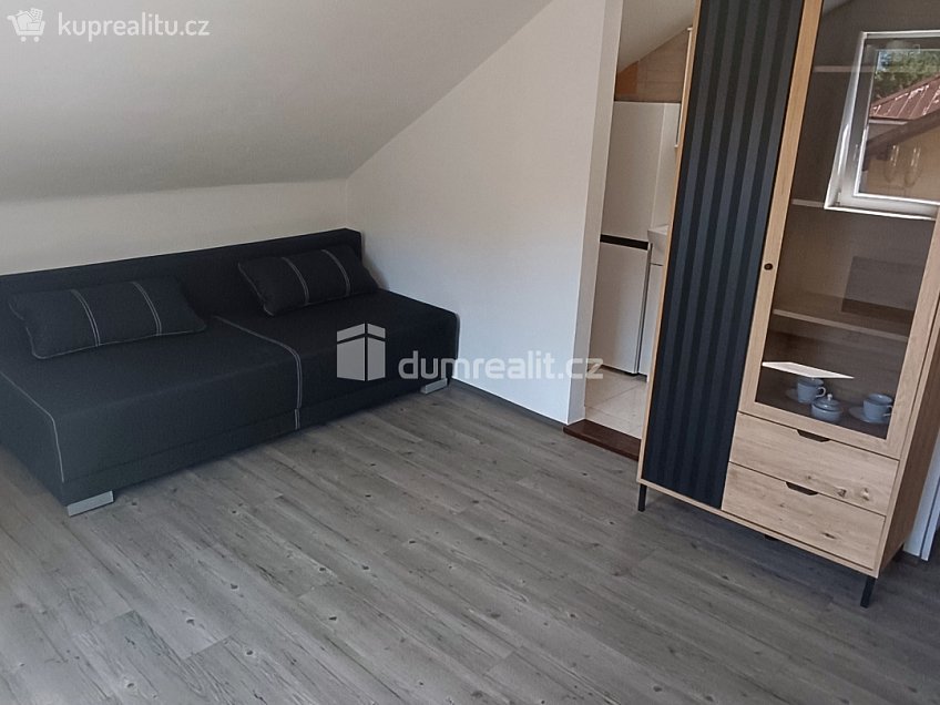 Pronájem bytu 1+kk 18 m^2 Nádražní, Benešov nad Ploučnicí 