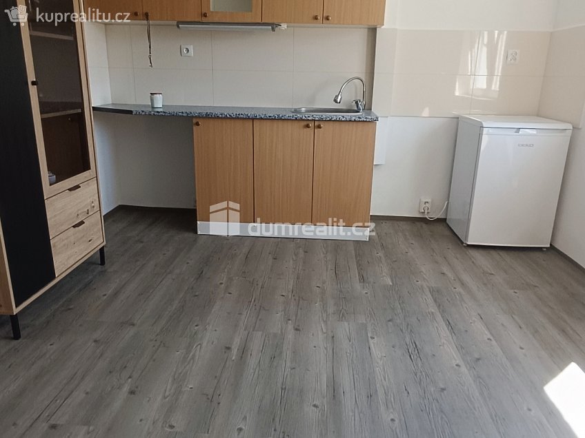 Pronájem bytu 1+kk 18 m^2 Nádražní, Benešov nad Ploučnicí 