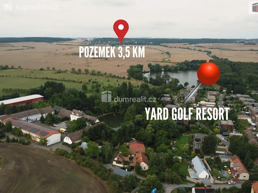 Prodej  stavebního pozemku 1067 m^2 Hlavní, Panenské Břežany 