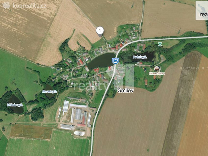 Prodej  stavebního pozemku 1777 m^2 Štoky, Štoky 