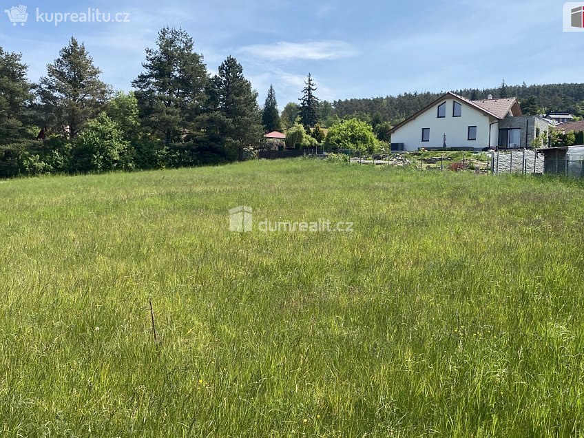 Prodej  stavebního pozemku 1100 m^2 Kamýk nad Vltavou, Kamýk nad Vltavou 