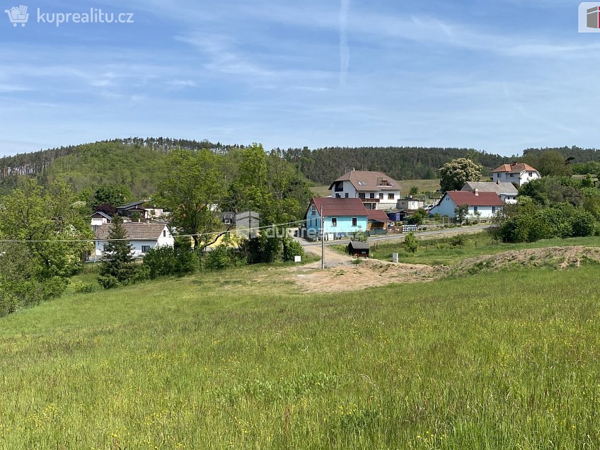 Prodej  stavebního pozemku 1100 m^2 Kamýk nad Vltavou, Kamýk nad Vltavou 