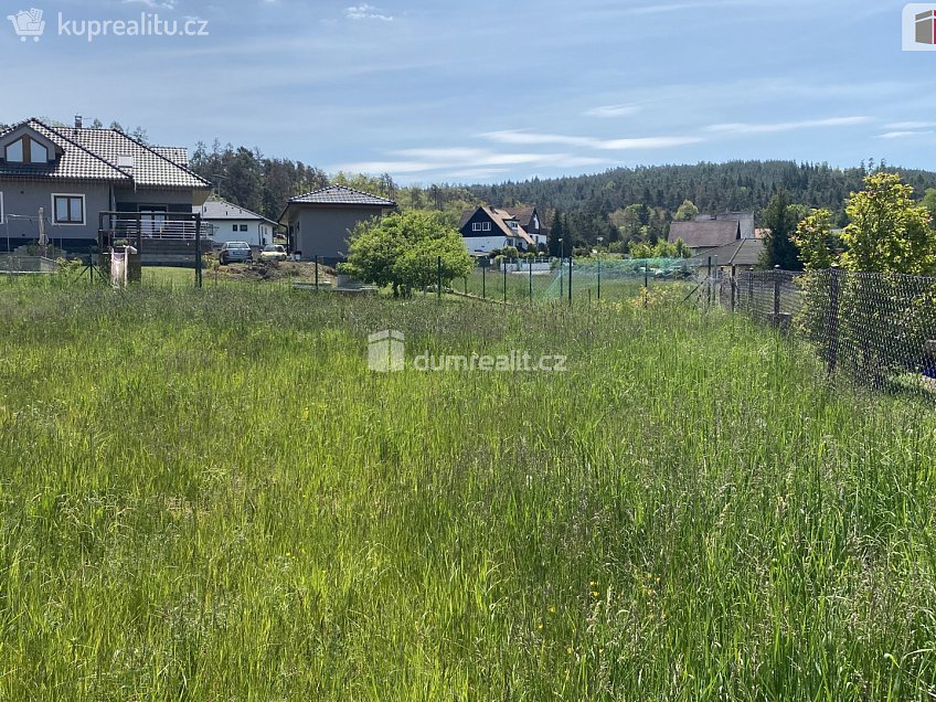 Prodej  stavebního pozemku 1100 m^2 Kamýk nad Vltavou, Kamýk nad Vltavou 