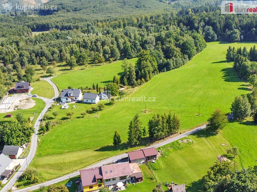 Prodej  stavebního pozemku 3406 m^2 Buzkovice, Frenštát pod Radhoštěm 