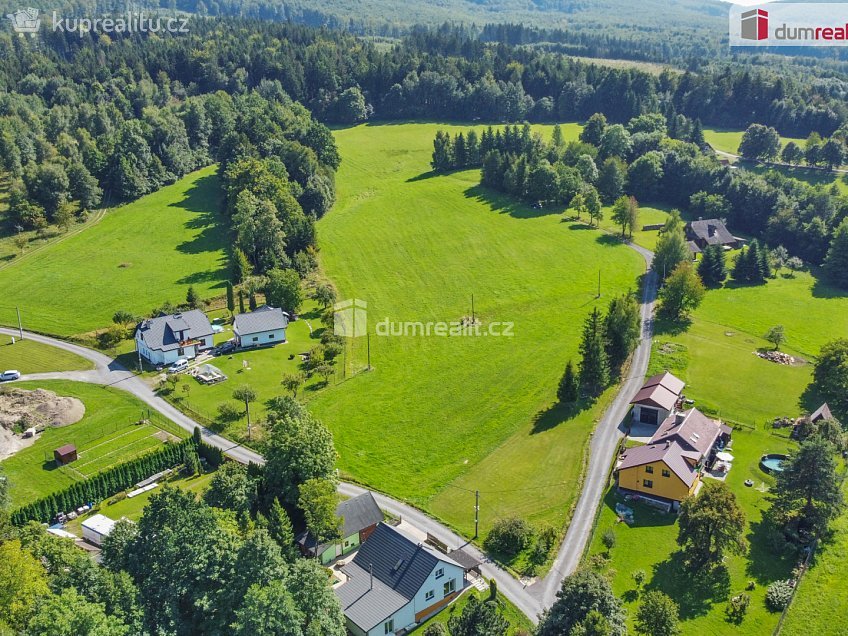Prodej  stavebního pozemku 3406 m^2 Buzkovice, Frenštát pod Radhoštěm 