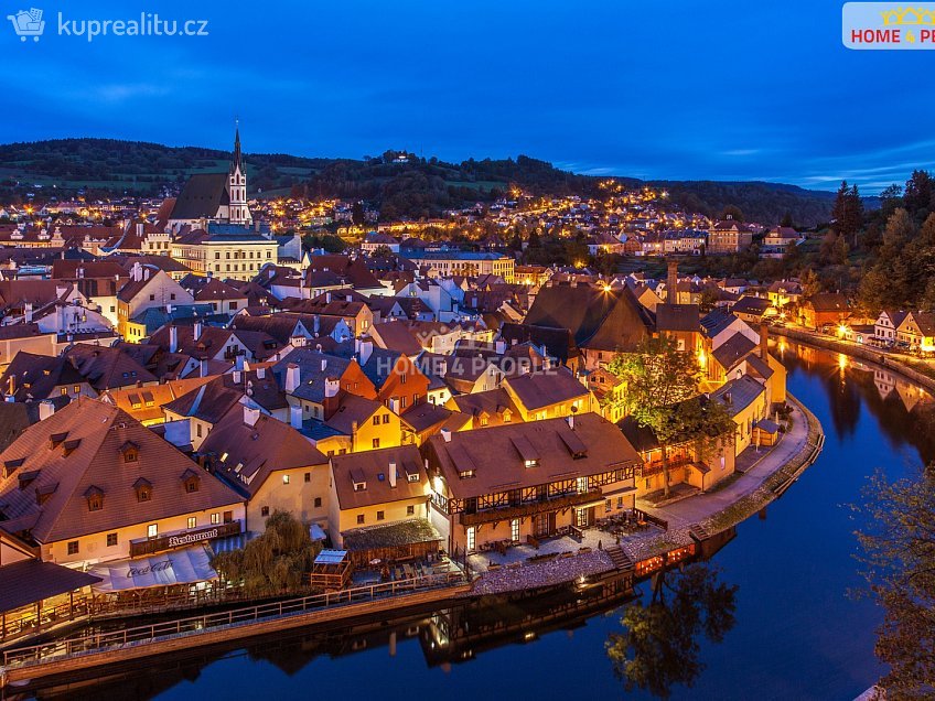Prodej  stavebního pozemku 843 m^2 Český Krumlov, Český Krumlov 