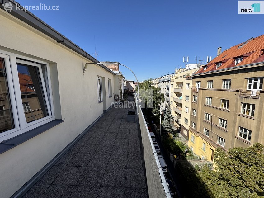 Pronájem bytu 1+1 49 m^2 Kouřimská, Praha 3 