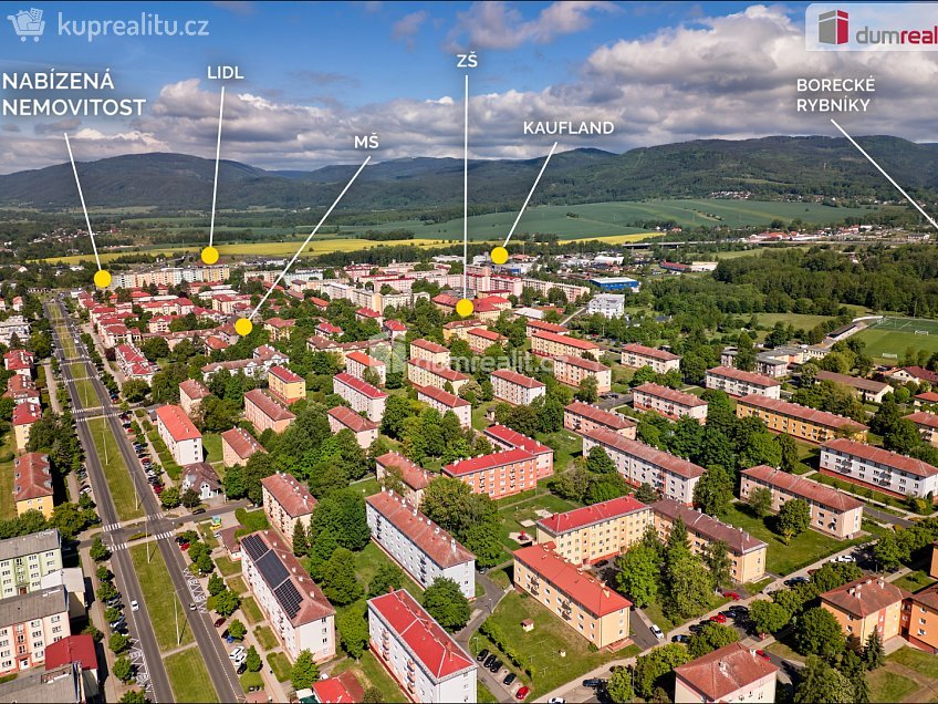 Prodej bytu 3+1 61 m^2 Kollárova, Ostrov 