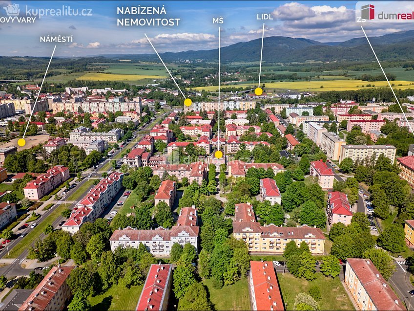 Prodej bytu 3+1 61 m^2 Kollárova, Ostrov 