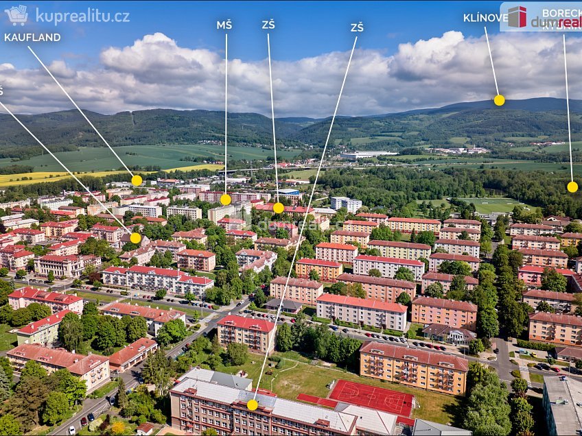 Prodej bytu 3+1 61 m^2 Kollárova, Ostrov 