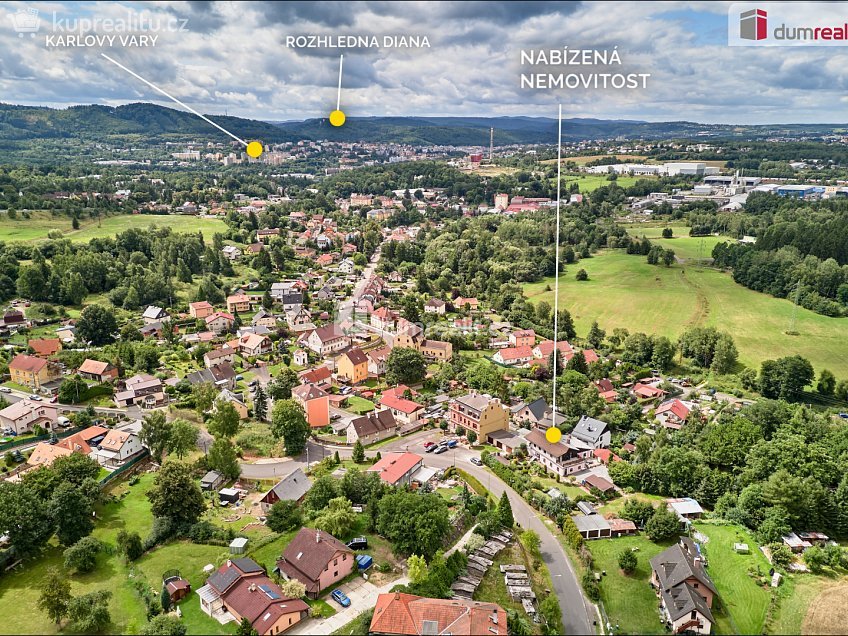 Prodej  rodinného domu 921 m^2 Borská, Dalovice 