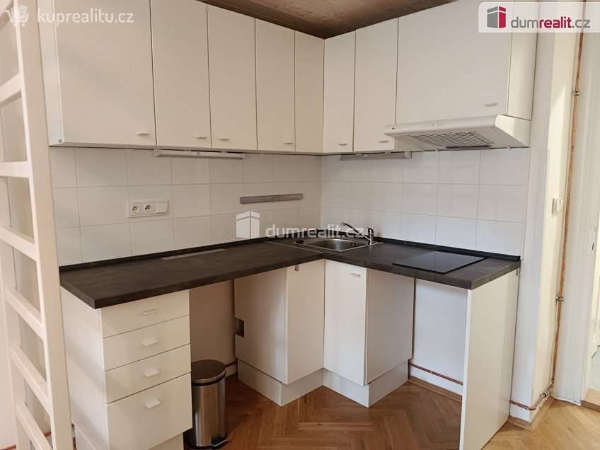 Pronájem bytu 1+kk 20 m^2 Na spojce, Praha 10 