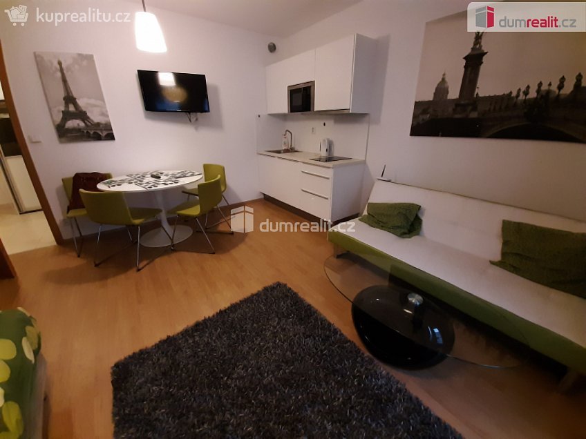 Pronájem bytu 1+kk 34 m^2 Hanusova, Praha 4 