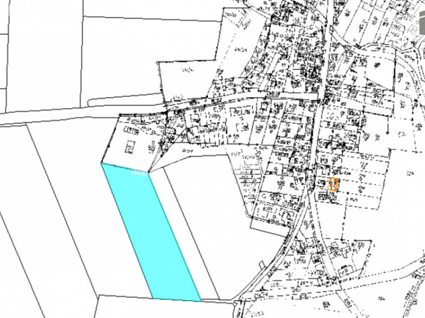 Prodej  stavebního pozemku 3478 m^2 Klobuky, Klobuky 