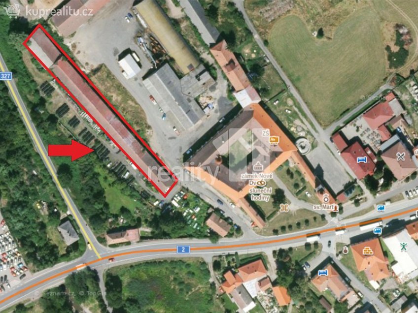 Pronájem  výrobních prostor 300 m^2 Masarykovo nám., Nové Dvory 