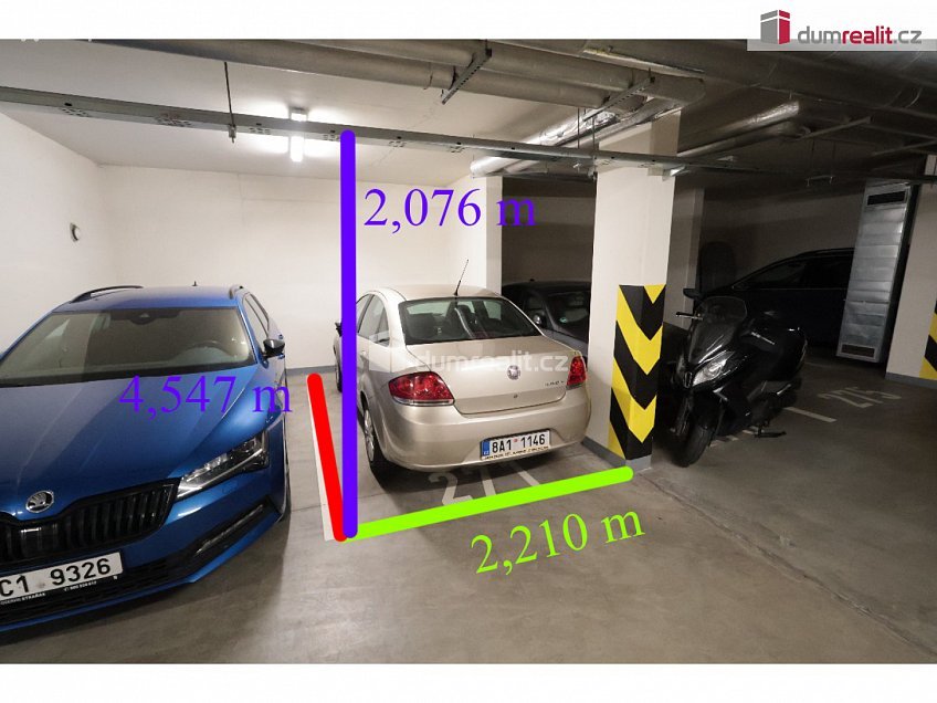 Pronájem  garáže 15 m^2 Merhoutova, Praha-Kunratice 