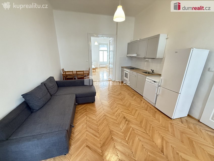 Pronájem bytu 2+kk 60 m^2 Klicperova, Praha 5 