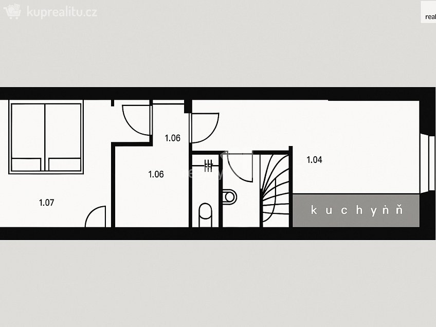 Pronájem bytu 3+kk 76 m^2 Černý Důl, Černý Důl 