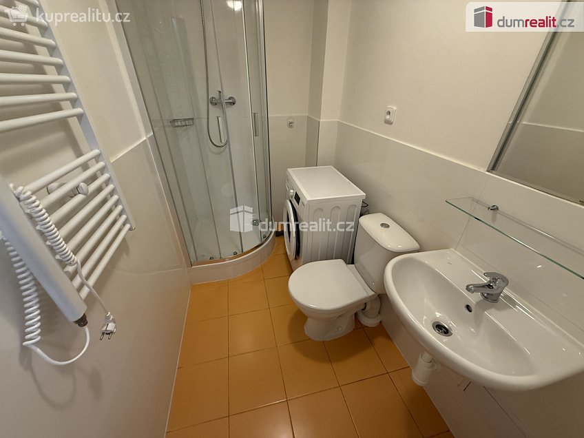 Pronájem bytu 1+kk 48 m^2 Na Valentince, Praha 5 