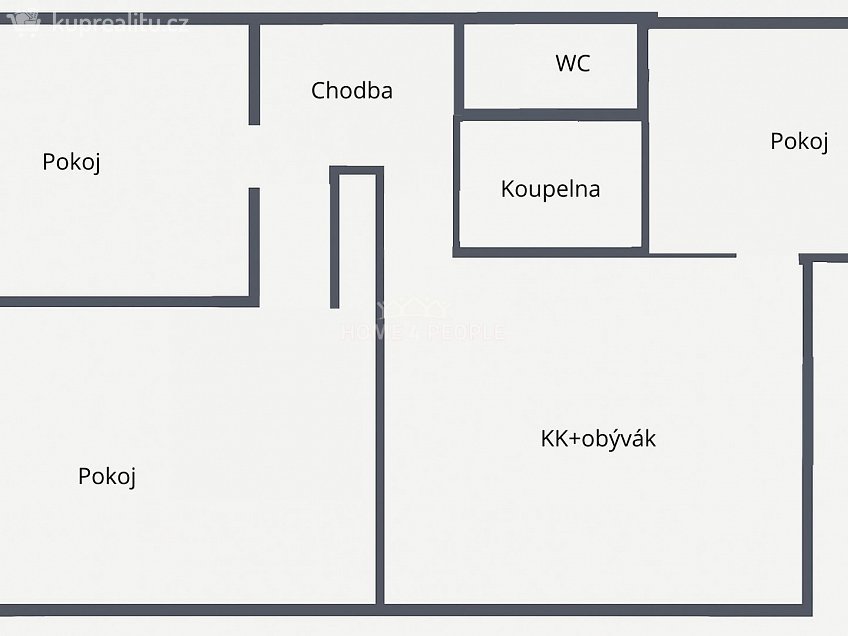 Prodej bytu 4+kk 69 m^2 Chabařovická, Praha 8 