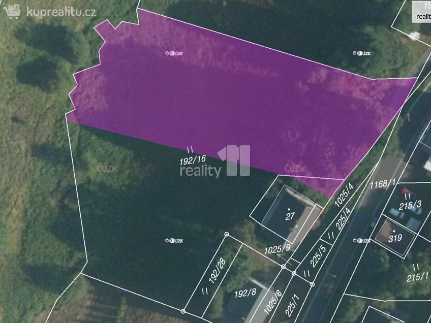 Prodej  stavebního pozemku 2335 m^2 Loučná pod Klínovcem, Loučná pod Klínovcem 