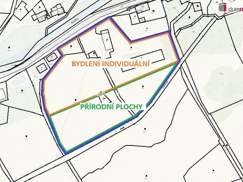 Prodej  stavebního pozemku 23921 m^2 Hroznětín, Hroznětín 