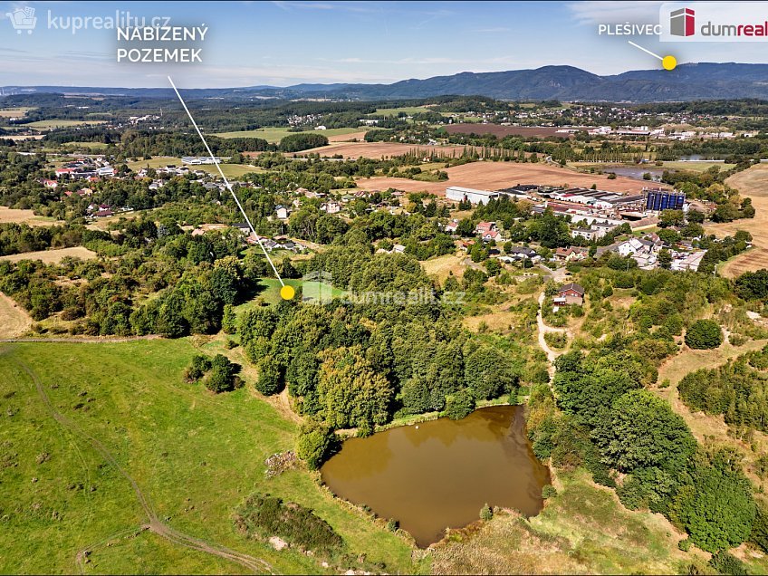 Prodej  stavebního pozemku 21419 m^2 Sadov, Sadov 