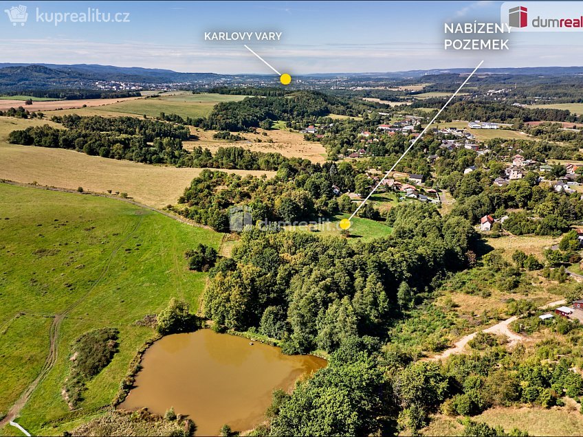 Prodej  stavebního pozemku 21419 m^2 Sadov, Sadov 