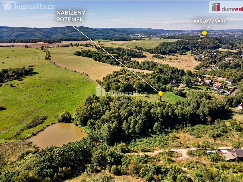 Prodej  stavebního pozemku 21419 m^2 Sadov, Sadov 