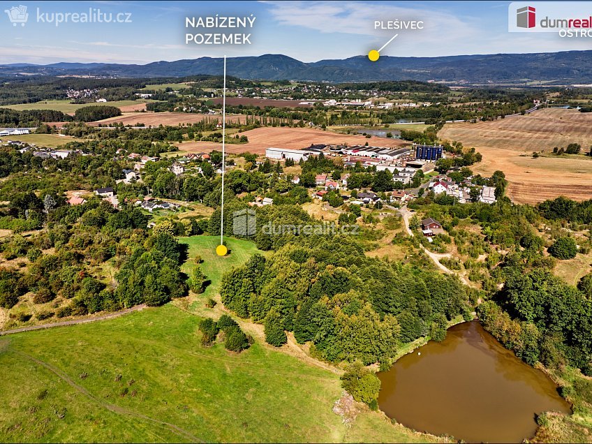 Prodej  stavebního pozemku 21419 m^2 Sadov, Sadov 