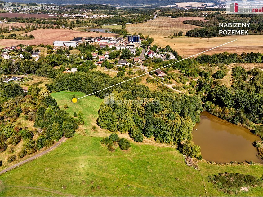 Prodej  stavebního pozemku 21419 m^2 Sadov, Sadov 