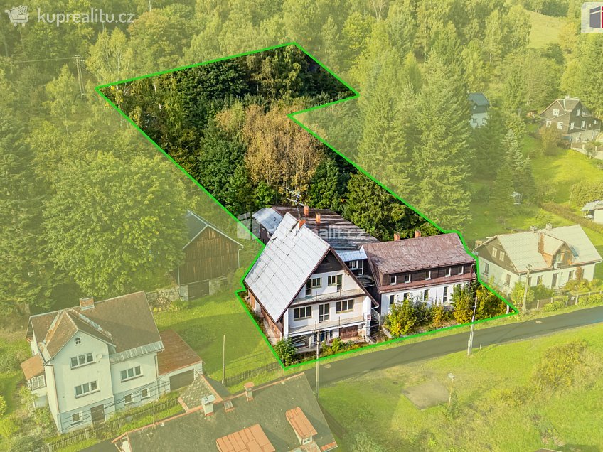 Prodej  ubytovacího zařízení 950 m^2 Stříbrná, Stříbrná 