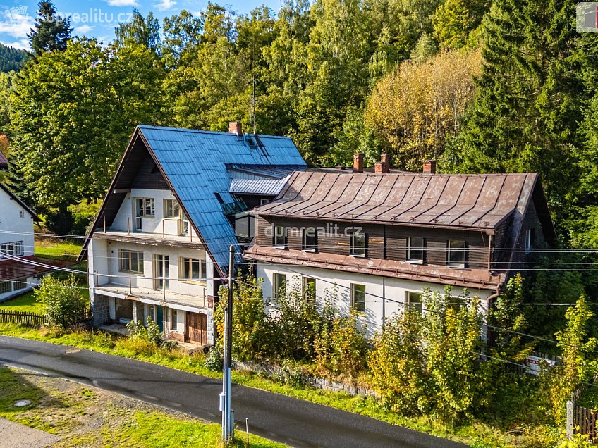 Prodej  ubytovacího zařízení 950 m^2 Stříbrná, Stříbrná 