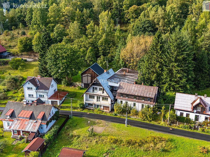 Prodej  ubytovacího zařízení 950 m^2 Stříbrná, Stříbrná 