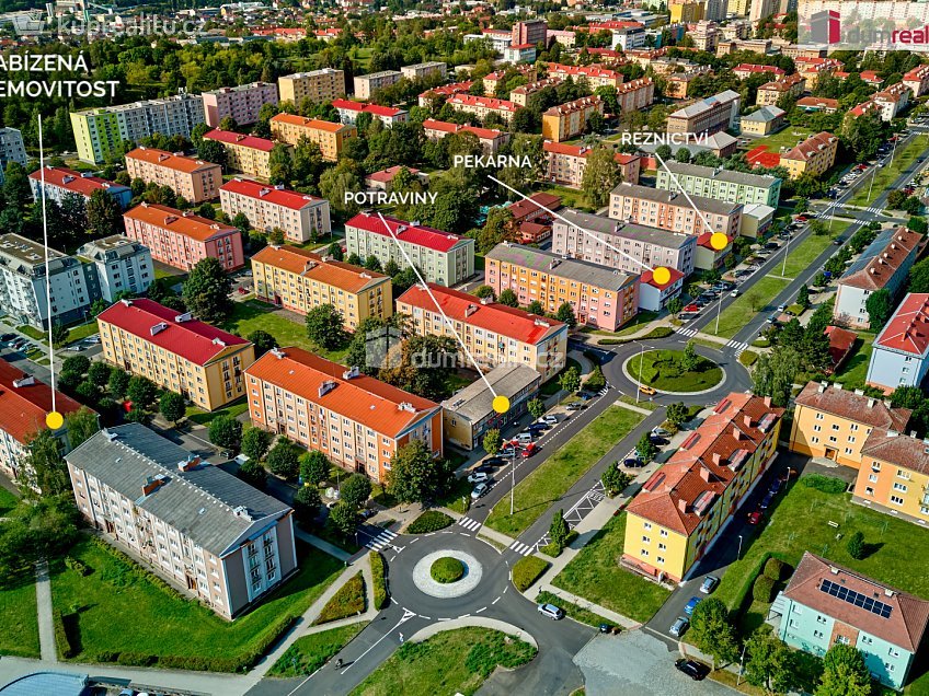 Prodej bytu 3+1 73 m^2 Vančurova, Ostrov 