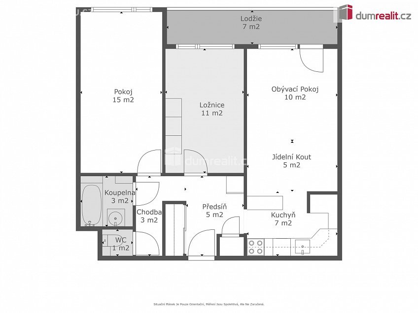 Prodej bytu 3+kk 70 m^2 Slévačská, Praha 14 