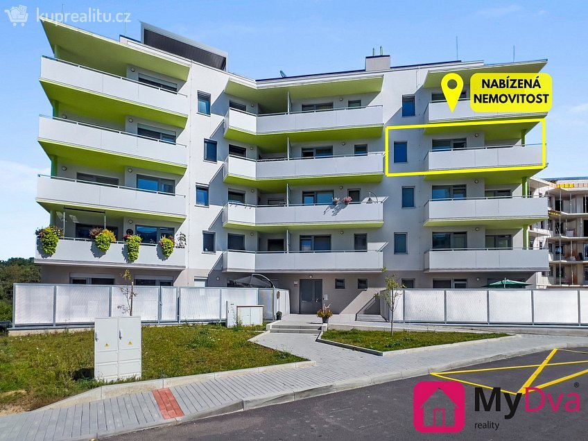 Pronájem bytu 2+kk 48 m^2 Vančurova, Znojmo 