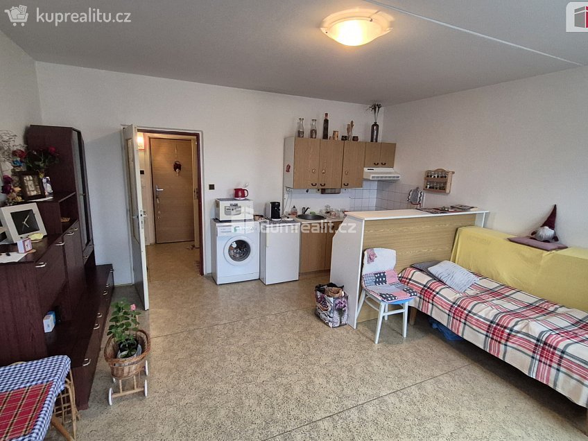 Prodej bytu 1+kk 32 m^2 Hodonínská, Plzeň 