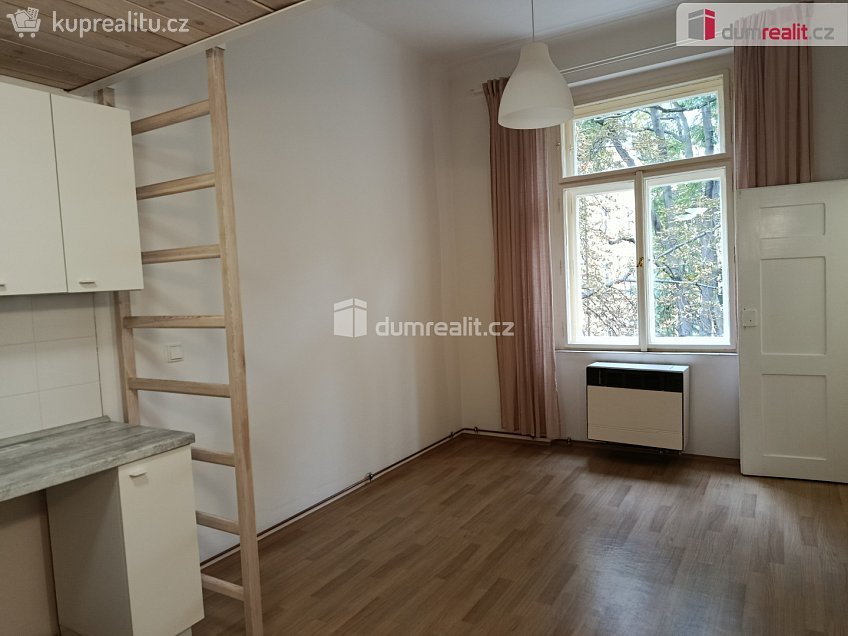 Pronájem bytu 1+kk 24 m^2 Na spojce, Praha 10 
