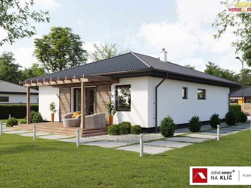 Prodej  domu na klíč 125 m^2 Machová, Machová 