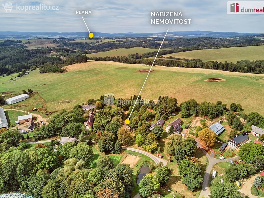 Prodej  chalupy 95 m^2 Chodová Planá, Chodová Planá 