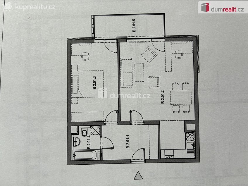 Pronájem bytu 2+kk 71 m^2 Rýnská, Praha-Čakovice 