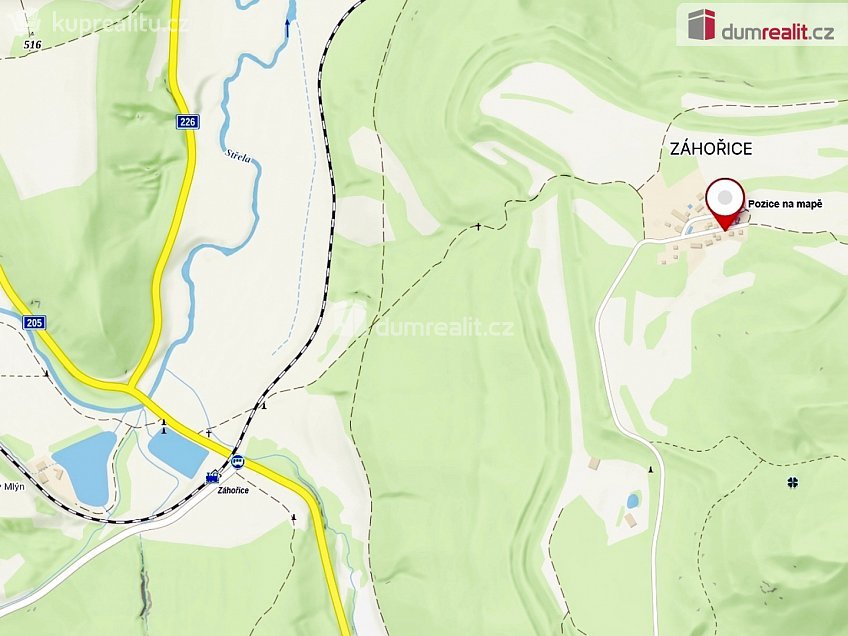 Prodej  chalupy 75 m^2 Žlutice, Žlutice 