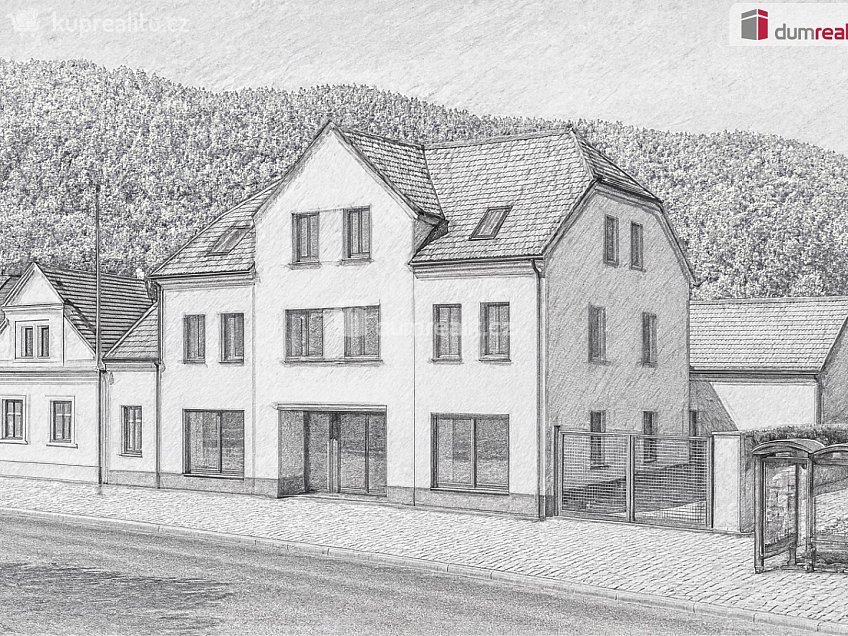 Prodej  stavebního pozemku 589 m^2 Masarykovo náměstí, Starý Plzenec 