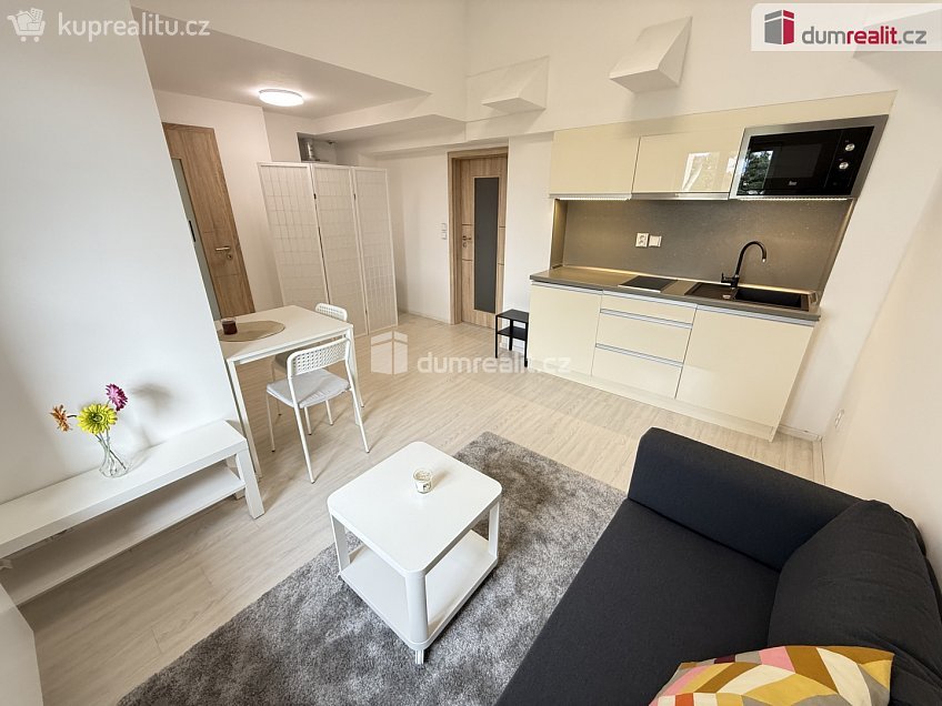 Pronájem bytu 2+kk 40 m^2 Lublaňská, Praha 2 