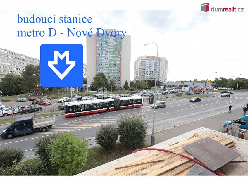 Pronájem  obchodních prostor 115 m^2 Štúrova, Praha 4 